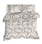 L'essentiel linge de maison LineRondom - Crema - Juego de funda de edredón doble